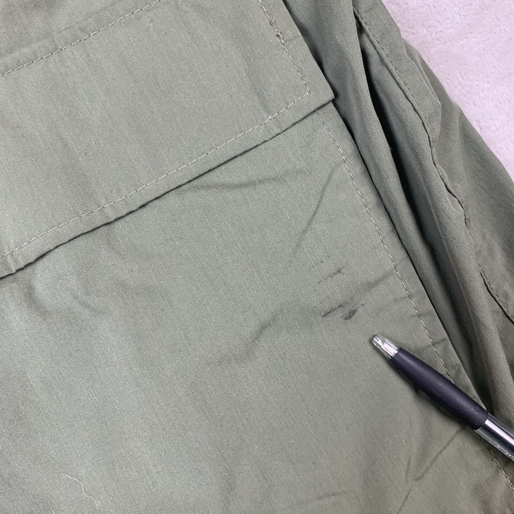 Orvis Gore-Tex Jacket XL Green Hood Vintage Lined Needs Cleaning* Windbreaker - Picture 7 of 9